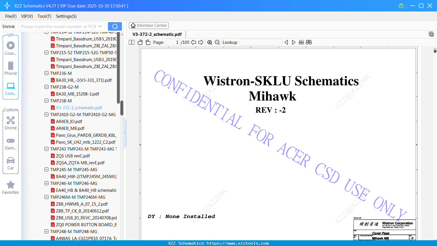 Laptop ACER V3-372-2_schematic